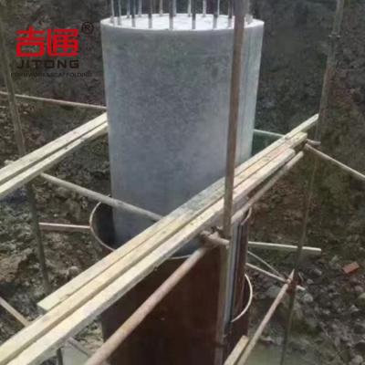 China New Round Concrete Formwork Round Column Formwork For Temple Pillar for sale