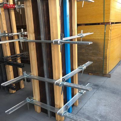 China Building Construction Factory Price Adjustable Galvanized Steel Column Clamp For Plywood Concrete Construction for sale