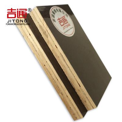 China Exterior black 14mm film faced bridge and tunnel bamboo plywood prices for sale