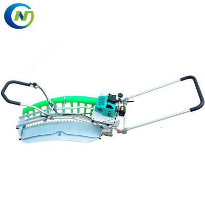 China 2-Men Tea Leaf Lavender Essence Tea Harvester Machine Curved Blade For Europe Field Plucking GN-4CH-1210 for sale