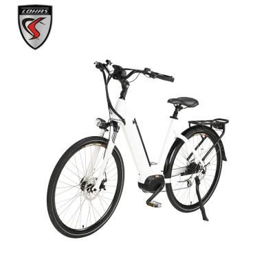 China City Electric Bike 700C Luxury E-Bike 36V 48V 250W 350WBafang 8FUN Mid Drive for sale