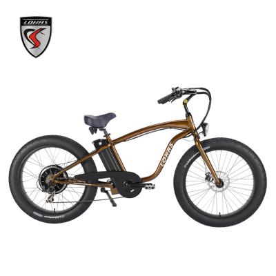 China Multifunctional Type 4 Colors Beach Snow All Terrain Fat Tire High Power 1000Watt Electric Bike for sale