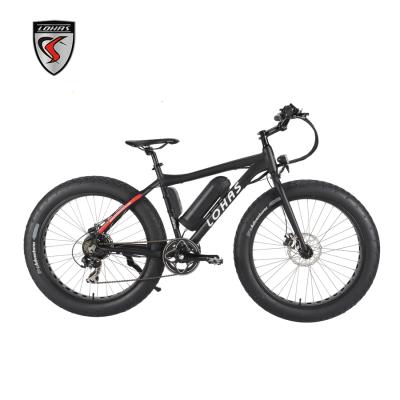 China LOHAS aluminum alloy fat tire bicycle cycle EL bike mountain snow electric ebike for sale KCMTB016 for sale