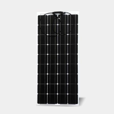 China Solar Panels 100w 200w 300w RV ​​Flexible Flexible Array Solar Panels 185*115*25mm for sale