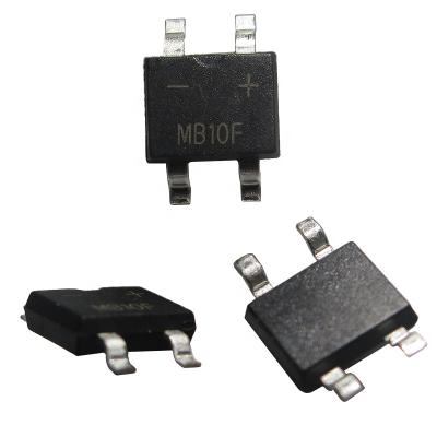 China Smart Appliance Rectifier Bridge MB10F SOP-4 SMD MBF 1KV 800MA Goods In Stock for sale