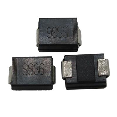 China Smart Appliance Schottky Diode SS36B SMB SS36 DO-214AA SMD 3A 60V free goods in stock for sale