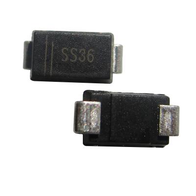 China Free Smart Appliance Schottky Diode SS36 DO-214AC SMD 3A 60V Goods In Stock for sale