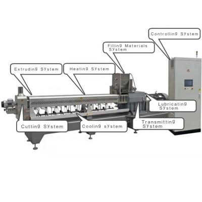 China food & Beverage Factory Automatic Oat Flakes Making Processing Line Core Flake Extrusion Production Machine Breakfast Cereal Line for sale