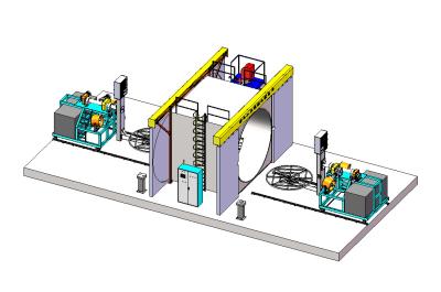 China La lanzadera modificada para requisitos particulares Rotomolding trabaja a máquina el poder de 2000m m Max. Height 80-130KW Total en venta