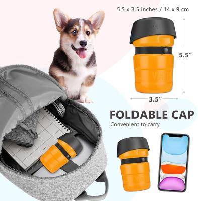 China American Style Pet Bowls And Drivers Sports Squeeze Pet Drinking Companion Cup Pet Water Bottle Travel Dog Outdoor Portable Water Bottle for sale