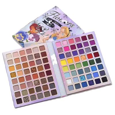 China Waterproof Drop Shipping Alice 96 Colors Hot Selling Eyeshadow Palette Top Quality Pigmented Al por mayor Al ojos de Para sombras top best for sale