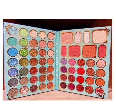 China Waterproof Factory Whole Ultramo Style 63 Color Sailor Moon High Dye Cute Shimmer Selena Palette Make Up Paleta de sombra por mayoreo for sale