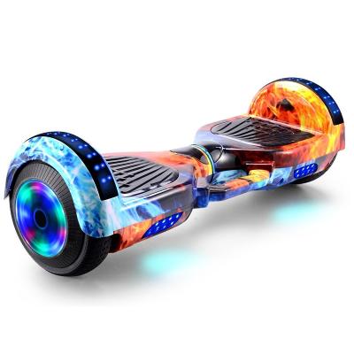 China Popular 2 wheel unisex 8 inch electric scooter hoverboard with lithium battery and led light for sale