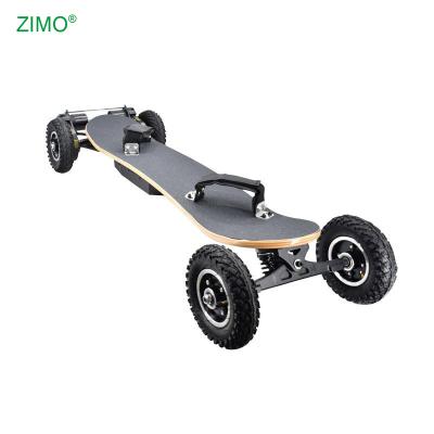 China 2022 Adults New Dual Motor 6 Inch Off Road Sport Electric Skateboard, 4 Speed ​​Belt Mountain Board For Adult for sale