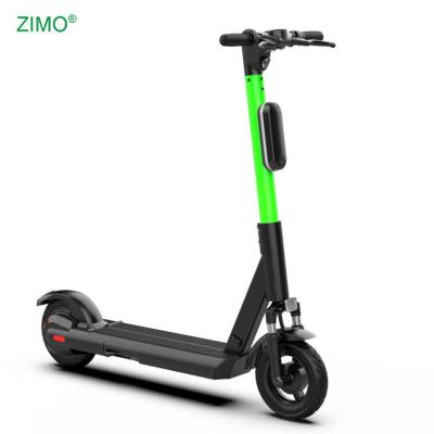 China 500w Unisex Waterproof Dockless GPS Electric Rental Sharing Scooter With Switchable Battery for sale