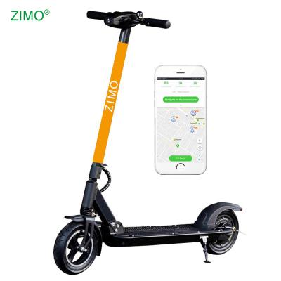 China Two Wheel GPS Dockless Electric Scooter Rental, App Function Foldable Rental Scooter 10inch for sale