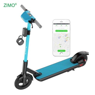 China 2021 Foldable Two Wheel GPS Rental Electric Scooter Sharing, App Function Dockless Rent Kick Scooter Sharing 10 inch for sale