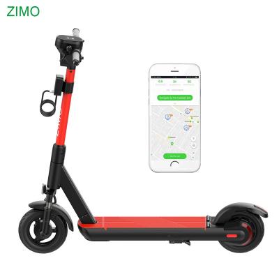 China New 2G/3G/4G switchable battery dockless sharing electric scooter with gps, App function rental sharing scooter S3 for sale