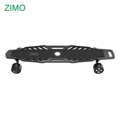 China 2021 Aluminum Cheap 4 Wheel Double Motor Electric Skateboard for sale