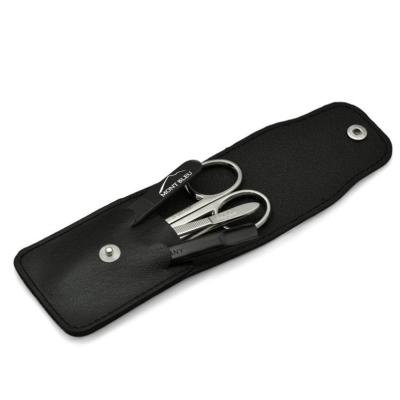 China Tools Holding Nail Clipper Personal Case Manicure Tool Set Large Capacity Manicure Leather Case for sale