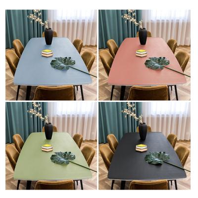 China Viable Christmas Table Cloth Kitchen Dining Table Covers Logo Rectangular Custom Table Mat Pad for sale