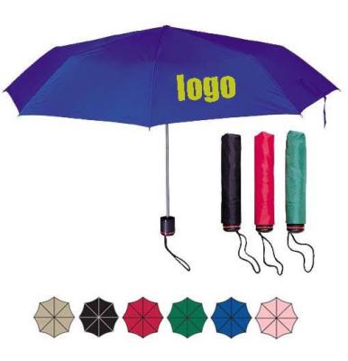 China Factory Promotion Manufacture Folding Rain Umbrella Wholesale Cheap Professional Disposable Three Folding Umbrellas Strong With Logo Printing for sale