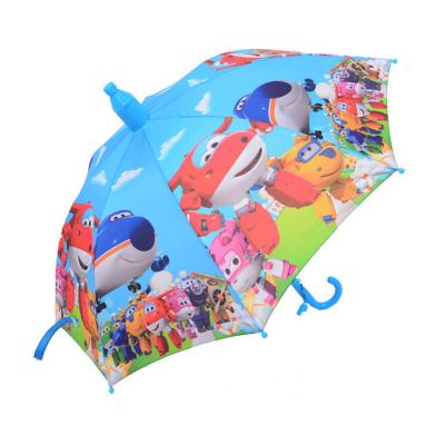 China Rainpproof Promotion Kids Advertising Waterproof Cup Cover Cartoon Kids Umbrellas For Rain for sale