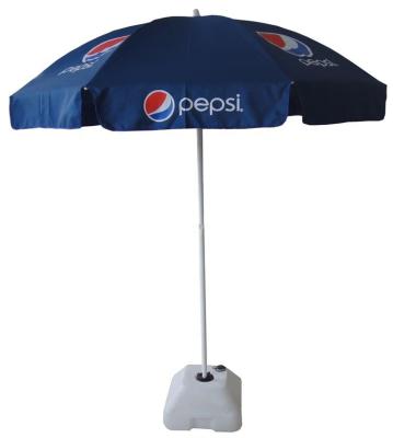 China Custom Outdoor Sun Wind Rain Proof Factory Advertising Logo Parasol Sun Umbrella Beach Umbrella Patio Umbrella For Outdoor for sale