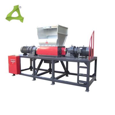 China Factory Two Shaft Fabric Shredder For Waste Fabric / Clothes Recycling for sale