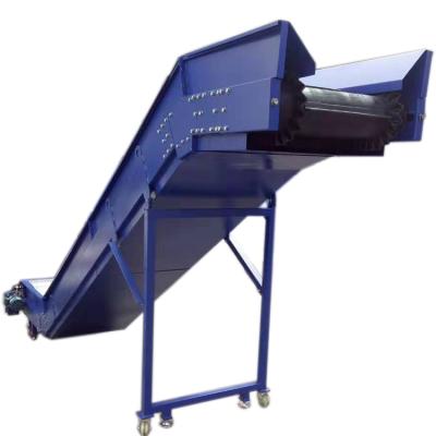 China Building Material Stores Inclined Skirt Sidewall Secured Rubber Belt Conveyor for sale