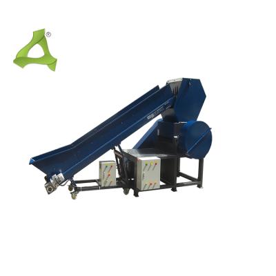 China Fully Automatic Hotels Pvc Inclined Belt Conveyor For Plastic Recycling Feeding System for sale