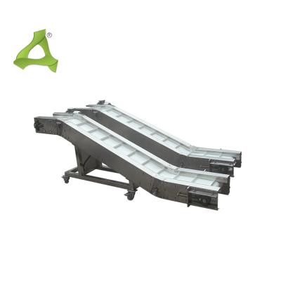 China Factory Food Grade 304 / 316 Stainless Steel Conveyor Belt With Baffle for sale