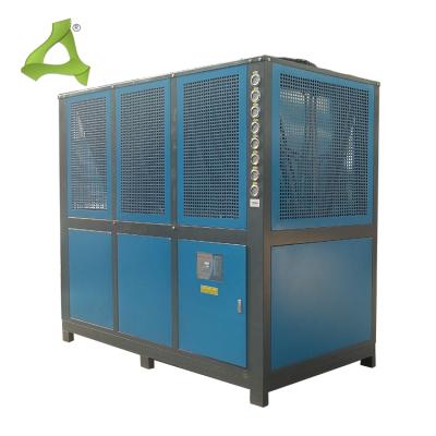 China Factory 40HP Capacity Air Cooled Water Tank Cooling Chiller for sale