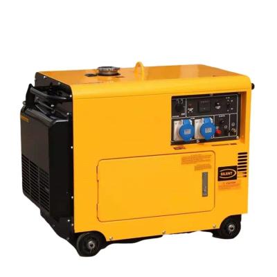 China Competitive price small mobile diesel generator ND7500SE for sale 16L for sale