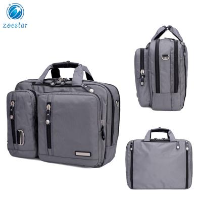 China Three Different Way To Carry Factory 3 In 1 Convertible Laptop Bag Backpack Business Briefcase Messenger Travel Rucksack For 17.3 Inch Laptop For Women Men for sale