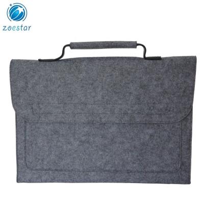 China Business Felt Document Wrap Bag Lightweight Felt Briefcase Tablet Sleeve Bag Document Carry Protector Bag for sale