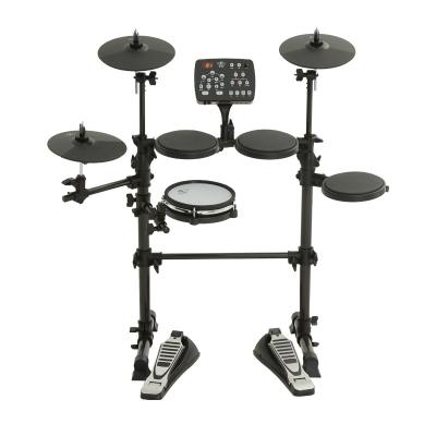 China Good Quality Durable Popular Percussion Instruments Entry Level 7 Piece Electronic Drum Kit for sale