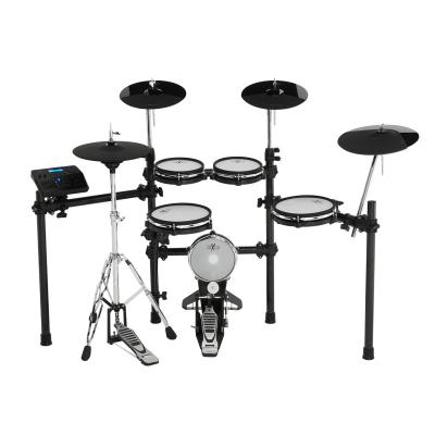 China Durable HXM Electronic Drum Factory Outlets Full 9 Piece Mesh Drum Set for sale