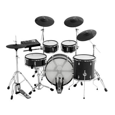 China Durable HXM Electronic Drum Guaranteed High Quality 9 Piece Mesh Electronic Drum Set for sale