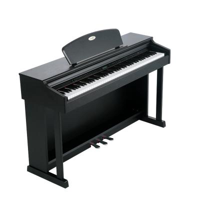 China Professional String Resonance Electric Wooden Piano 88 Hammer Action Piano Keyboard Rated Digital Piano for sale