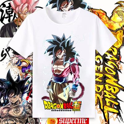 China Wholesale 30 Anti-wrinkle dragon species goku balls anime cheap super hero saiyan t-shirts Vegeta goku TRUNKS gohan t-shirt for sale