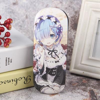 China Leather 32 Designs Anime Beautifully Printed Glass Show Case Box Rem Fate Uzumaki Luffy School Supplies Gifts For Students for sale