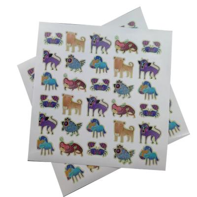 China Waterproof Factory Dealing Cute Anime Custom Animal Stickers Cartoon Stickers Wholesale for sale