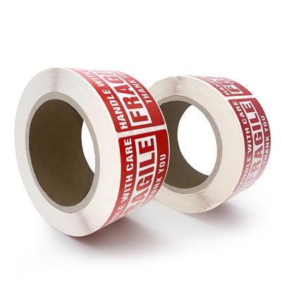 China Other Household Products Factory Stock Sticker Fragile Caution Label and Fragile Tape Label for sale