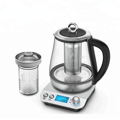 China New Seller 360 Degree Rotation Low Hot Design Electronic Water Kettle Auto Cut Teapot Fast Heating Boiler for sale