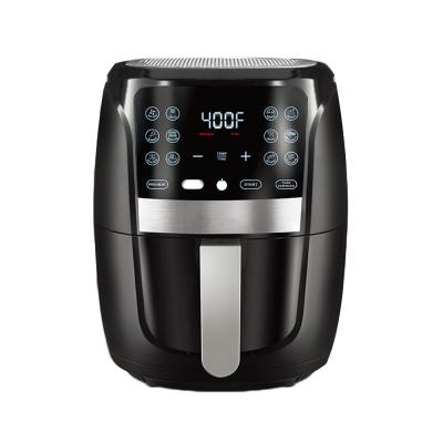 China Household Cooking 6QT Digital Air Fryer With LCD Screen And Temperature Control Air Fryer Oven for sale