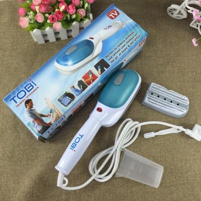 China Hotel As SEEN ON TV Tobi Clothes Steamer Quick Steamer Mini Electric Steamer Brush for sale