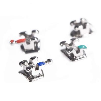 China Dental Regional Braces Orthodontic Braces Orthodontic Progress Bracket Other Shapes Metal Dental Orthodontic Brackets for sale