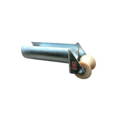 China Cable Extension Donghuan D Series Stringing Entry Protection Roller , Electrical Steel Cable Roller for sale