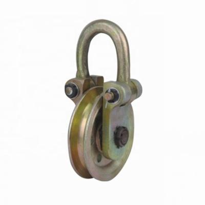 China Fastening with Crane Point Holding Pole Hoisting Tackle Around Cable Chain Lifting Point Block for sale